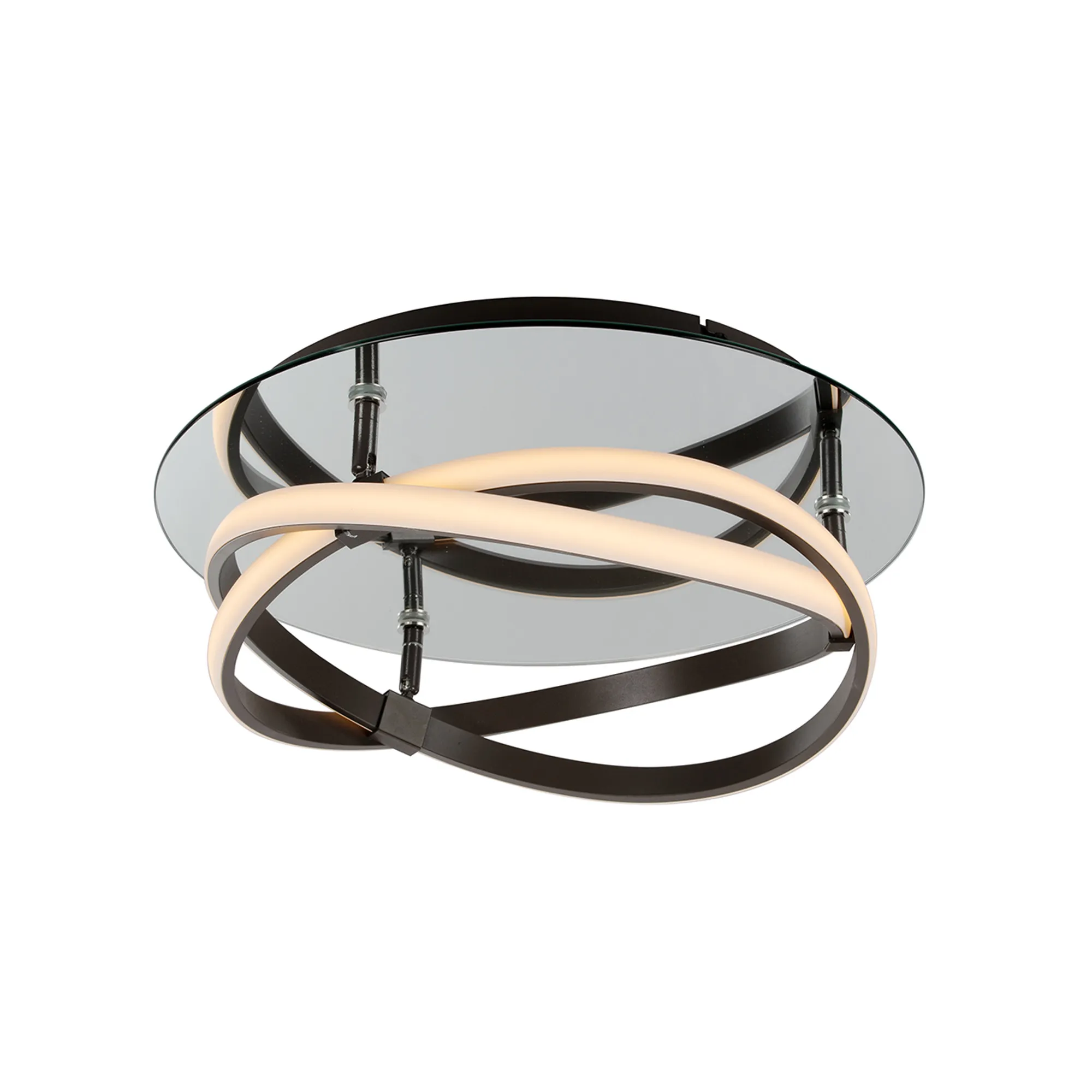 Infinity Brown Oxide Ceiling Lights Mantra Flush Fittings